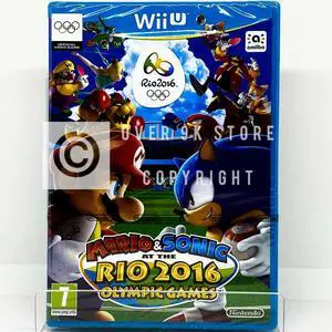 Mario & Sonic at the Rio 2016 Olympic Games  Nintendo Wii U  PAL VERSION  New