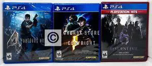 Resident Evil Bundle 4 + 5 + 6  PS4