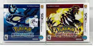 Pokemon Alpha Sapphire + Pokemon Omega Ruby  Nintendo 3DS