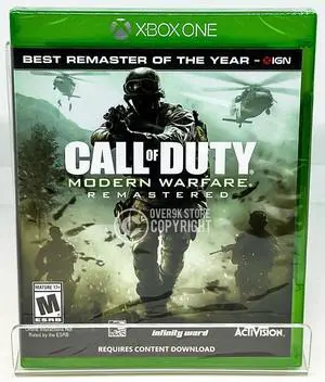Call of Duty Modern Warfare Remastered  Xbox One