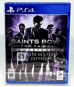 Saints Row The Third  Remastered  PS4