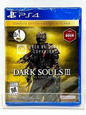Dark Souls 3 The Fire Fades Edition Complete Edition PS4  New