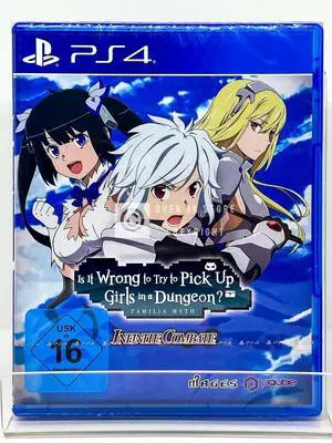Is it wrong to try to pick up Girls in a Dungeon? Infinite Combate  PS4  New