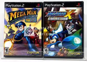 Mega Man Anniversary Collection + Mega Man X Collection   PS2  New
