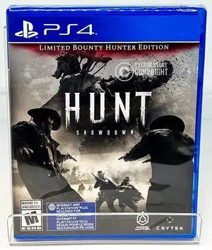 Hunt Showdown  Limited Bounty Hunter Edition  PS4  New