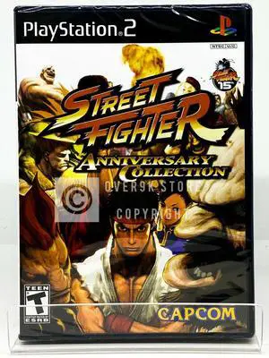 Street Fighter Anniversary Collection  PS2