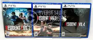 Resident Evil 2 + 3 + 4 Remake  PS5