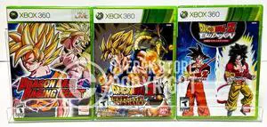 Dragon Ball Bundle w/ 3 Games  Xbox 360
