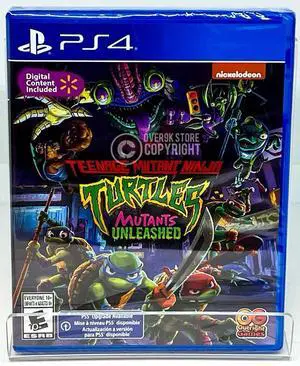 Teenage Mutant Ninja Turtles Mutants Unleashed  Walmart Edition  PS4  New