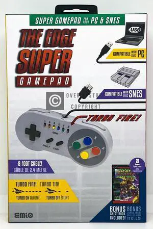 Emio The Edge Super Gamepad for SNES and PC