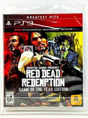 Red Dead Redemption  Game of the Year Edition  PS3    Factory Seale