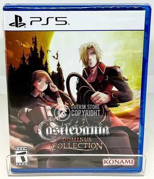 Castlevania Dominus Collection  Portrait Of Ruin Cover  PS5  New  Factory Se