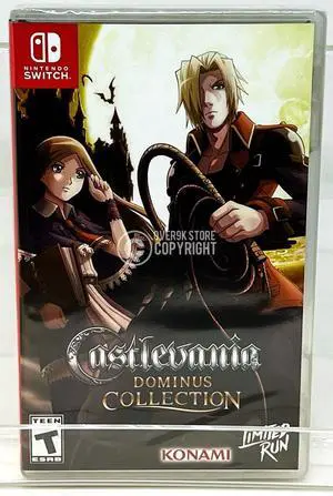 Castlevania Dominus Collection  Portrait Of Ruin Cover  Switch  New  Sealed