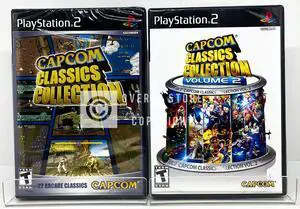 Capcom Classics Collection Vol. 1 + Vol. 2  PS2