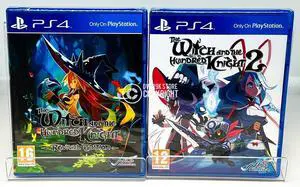 The Witch And The Hundred Knight Revival + Knight 2  PS4  New
