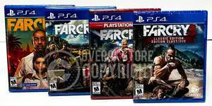 Far Cry Bundle w/ 4 games  PS4      READ DESCRIPTION