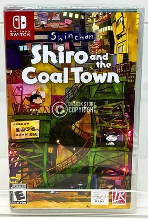 Shin Chan  Shiro And The Coal Town  Nintendo Switch  New