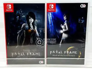 Fatal Frame Maiden of Black Water + Mask of the Lunar Eclipse  Nintendo Switch