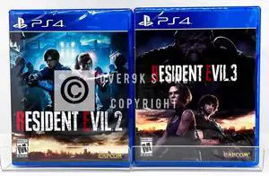 Resident Evil 2 + Resident Evil 3  PS4