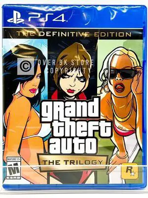 Grand Theft Auto The Trilogy  The Definitive Edition  PS4  New  Factory Seal