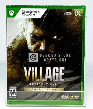 Resident Evil Village Gold Edition  Xbox One  Series X  New