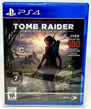 Shadow Of The Tomb Raider  Definitive Edition  US VERSION  PS4  New