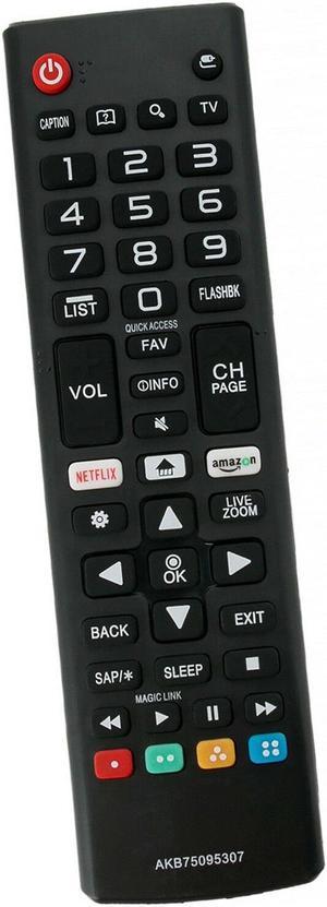 New AKB75095307 Remote Control Replace for LG Smart TV 49LJ550M 55LJ555 43LJ5550