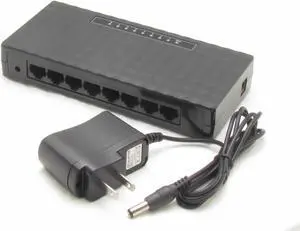 New 10/100 Mbps 8 Ports Fast Ethernet LAN Desktop RJ45 Network Switch Hub