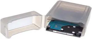 NEON Hard Protective Storage Case for 2x 2.5-inch hard drives / SSDs - Grey