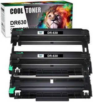 Toner Cartridge 2 x DR630 Drum Compatible With Brother MFC-L2700DW L2540DW Lot
