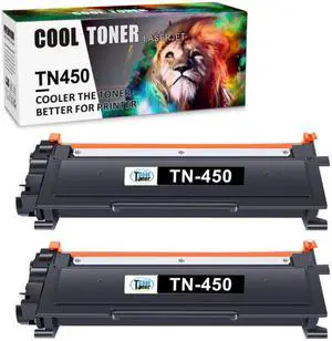 2PK TN450 Toner for Brother HL-2270DW HL-2240 2280DW MFC-7860DW 7360N Lot