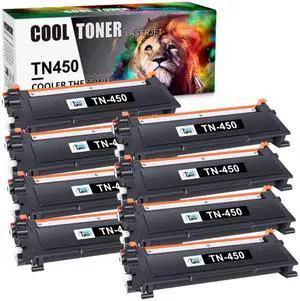 8Pk TN450 Toner for Brother HL-2270DW HL-2240 2280DW MFC-7860DW 7360N Lot
