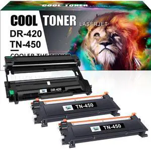 2PK TN450 Toner 1PK DR420 Drum for Brother HL-2270DW HL-2240 2280DW MFC-7860DW 7360N Lot