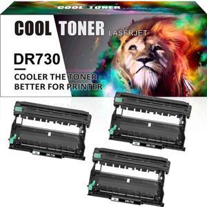 3PK DR730 Drum for Brother MFC-L2710DW DCP-L2550DW HL-L2395DW