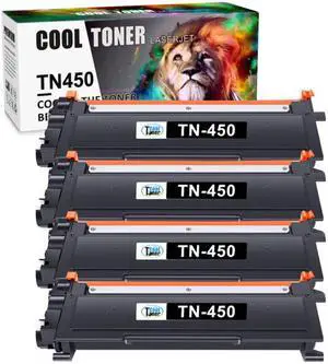 4PK TN450 Toner for Brother HL-2270DW HL-2240 2280DW MFC-7860DW 7360N Lot
