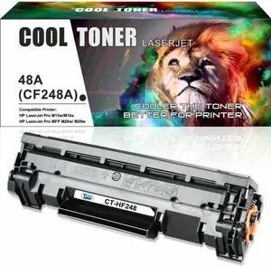 1x CF248A Toner Cartridges for HP 48A CF248A LaserJet Pro M15w M16w M28w M29w MFP Printer