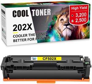 1PK Yellow Toner CF500A CF500X 202X For HP 202A Color LaserJet Pro M281fdw M281cdw M254dw