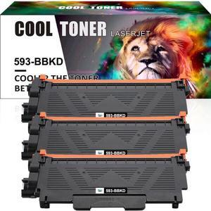 3Pack Toner 593-BBKD Comaptible for Dell E310 Laser E514dw E515 dn dw