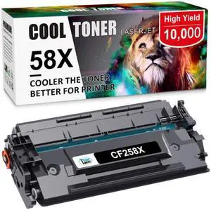 1PK Toner CF258X Compatible for HP 58X Toner LaserJet Pro M404n M404dn M428fdw