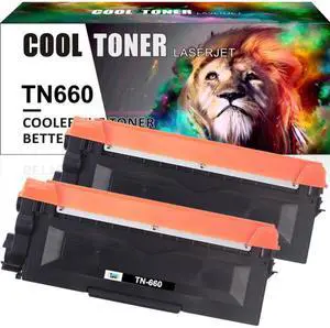 2PK TN660 Toner Cartridge Compatible With Brother MFC-L2700DW printer