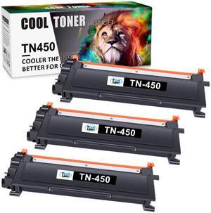 3 Pack TN450 Toner Compatible for Brother HL-2270DW DCP-7065DN