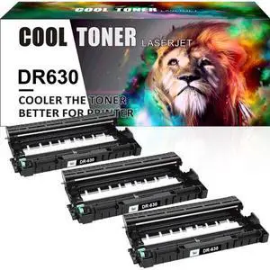 3x DR630 Drum Cartridge Compatible With Brother MFC-L2700DW HL-L2360DW