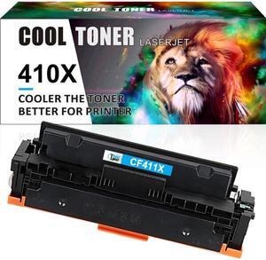 1PK Cyan Toner Compatible with HP 410X CF410X LaserJet Pro MFP M477fnw M477fdw M452dn