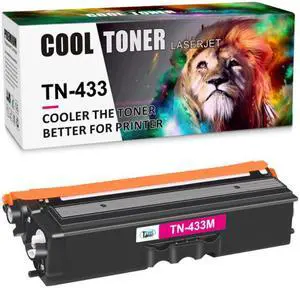 1PK Magenta Toner Compatible With Brother TN433 TN-433 HL-L8260cdw HL-L8360cdw MFC-L8610cdw