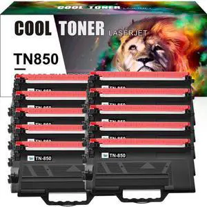 10 Pack TN850 Toner Compatible With Brother
