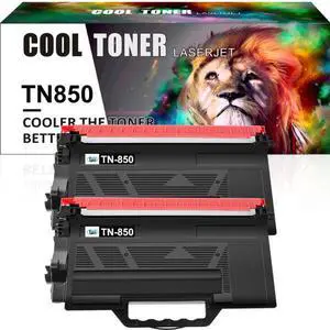 2 Pack TN850 Toner Compatible With Brother