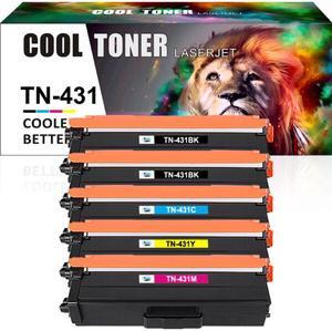 5PK (1Set +1Extra BK) TN431 TN433 HY Toner Cartridge For Brother HL-L8360CDW HL-L8260CDW MFC-L8900CDW