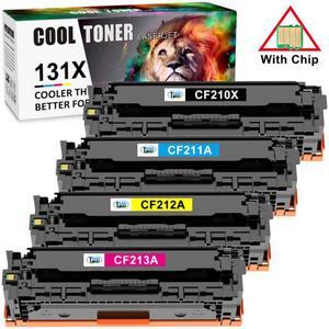 4PK (KCMY) Set Toner CF210A 131A Color Fit For HP LaserJet Pro 200 M251nw MFP M276nw Printer