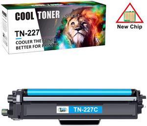 1x TN227 Cyan Toner Cartridge Compatible for Brother TN223 MFC-L3770CDW HL-L3270CDW