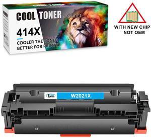 1PK Cyan Toner WITH CHIP W2020A 414X W2020X For HP 414A Laserjet M479 M479fdw M454dw